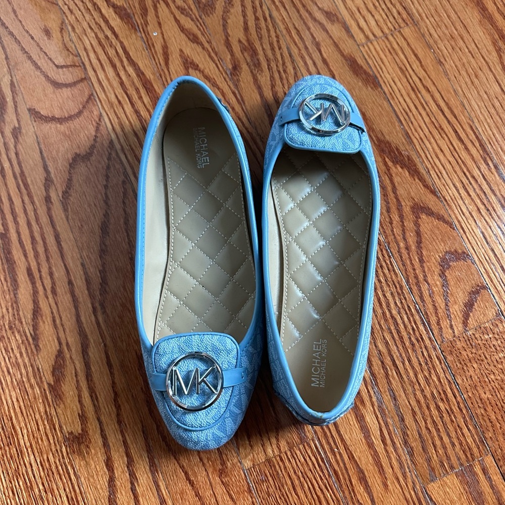 Michael Kors Denim Blue Loafers